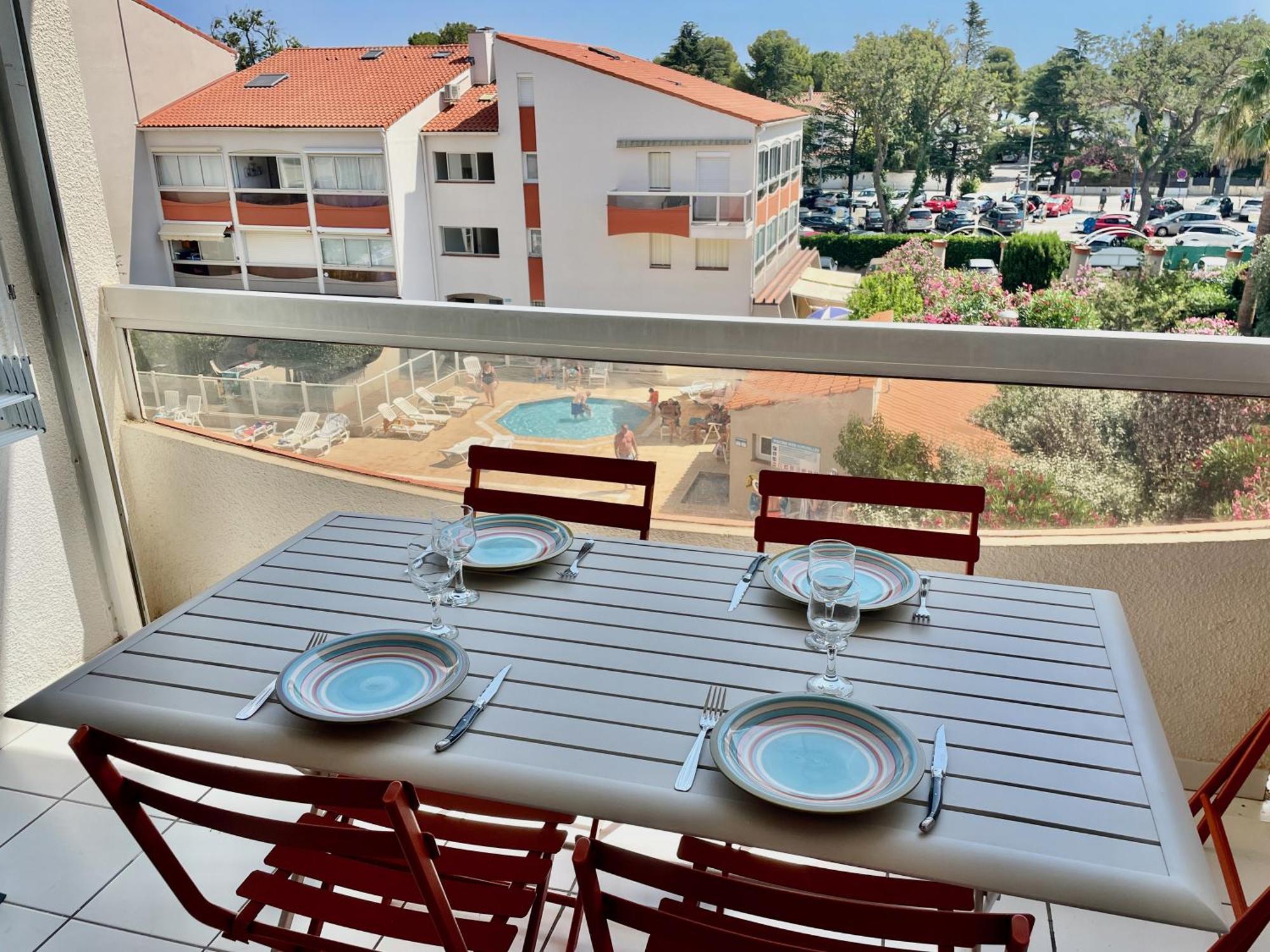 Golfes Clairs - Duplex Climatise - Wifi Lejlighed Argelès-sur-Mer Eksteriør billede